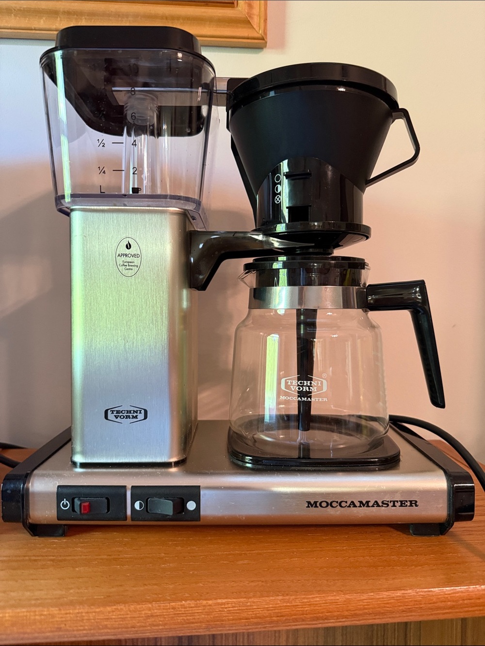 Stainless Steel Drip Coffee Maker - Silver